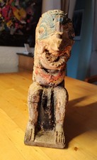 Antique Garuda Wood Temple