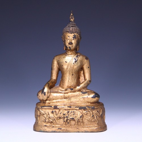 Lacquer gilded bronze - lacquer,