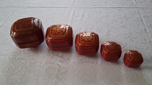 Asiatische lackdosen - 5,