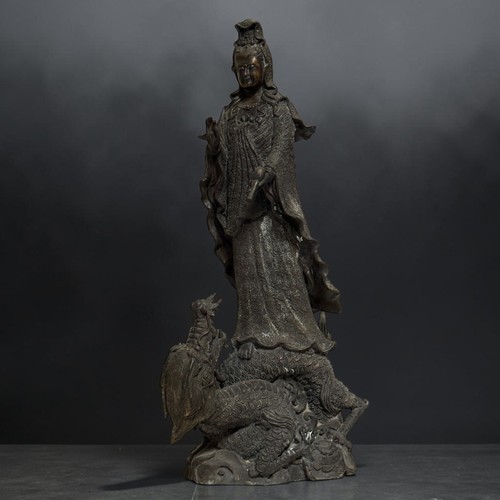 Buddha figur bronze guanyin - bronze,