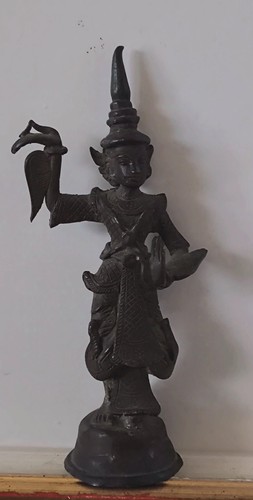 Antike buddha figur thailand - buddha,