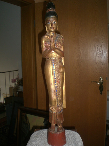 Antike asiatische kultfigur - antike,