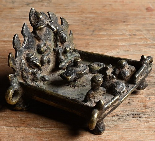 Miniature shivaite shrine - miniature,