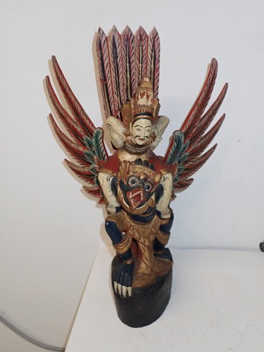 Tolle seltene holzfigur fein - seltene,