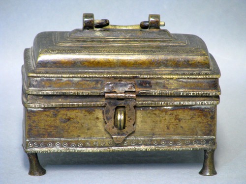 Uralte bronze schatulle - uralte,