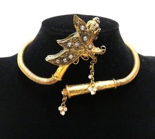 Vergoldeter Naga/ Schlangen