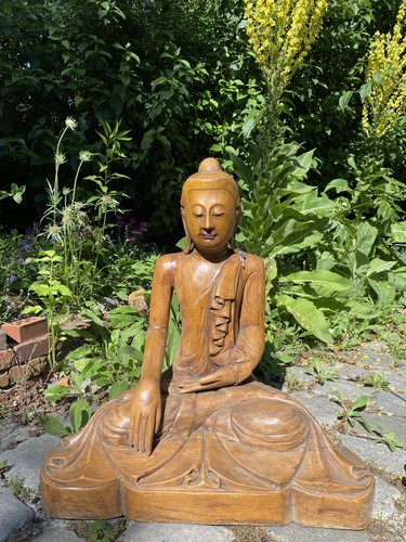 Antiker buddha aus burma - antiker,