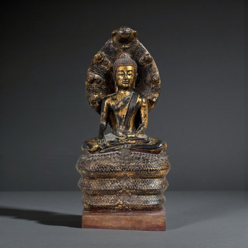 Alte burma naga - naga, buddha