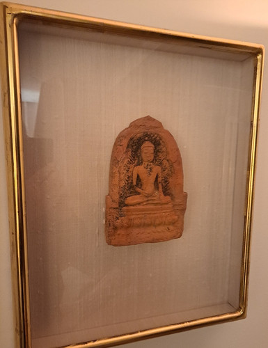 Tempelkachel aus burma auf - aus,