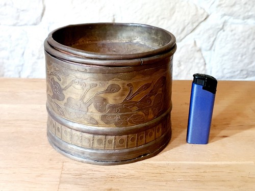 Antike betelbox bronze aus - betelbox,