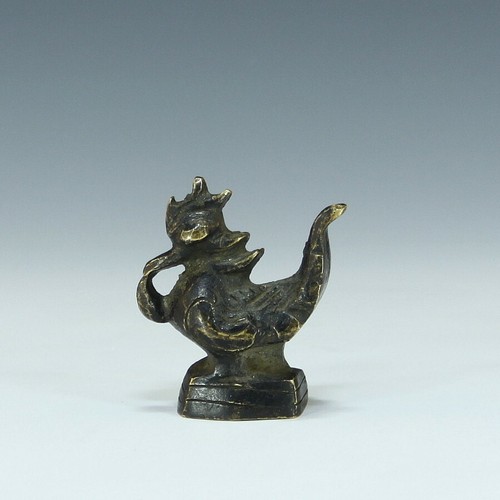 Altes bronze opiumgewicht - opiumgewicht, 130