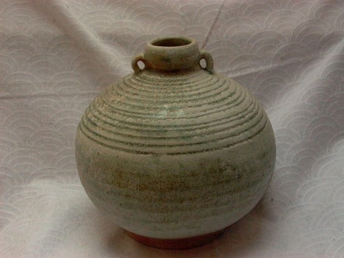 Antike seladon henkelvase - antike,