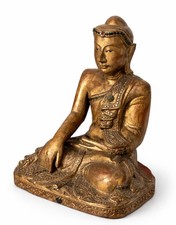 1880 Burma Buddha Figur –