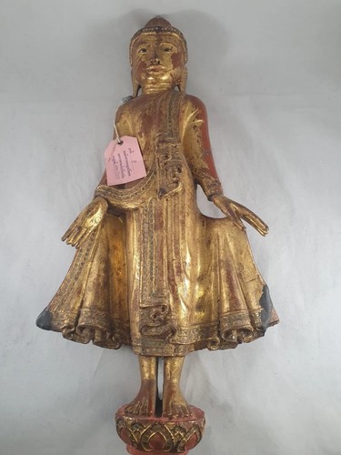 Alte antike holzerne - alte, mandalay