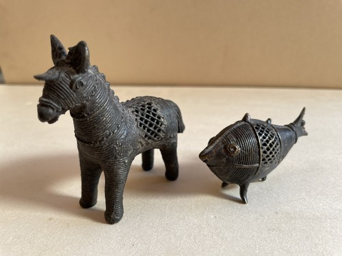 Antik figuren esel - antik, fisch