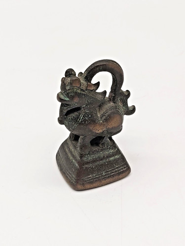 Bronze opiumgewicht burma - opiumgewicht,
