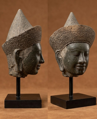 Buddhakopf khmer stil - buddhakopf,